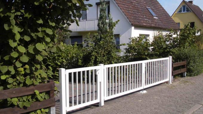 2-Flügel-Toranlage mit Personenpforte